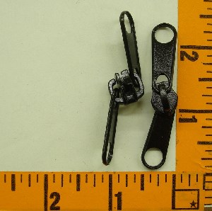 5 Coil Generic Nonlock Double Tab Slide Black 5 Coil Generic Nonlock Double Tab Slide Black