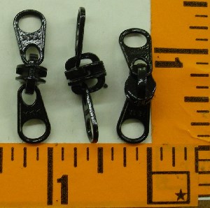 3 Coil Non Lock Short Double Pull Black