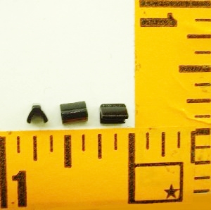 5 Tooth Top Stop Pairs Black