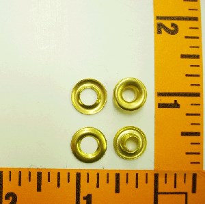 Brass Grommet Bronze #00 3/16