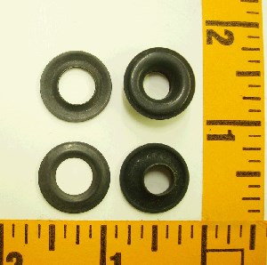 Black Oxidized Brass Grommet #1 5/16