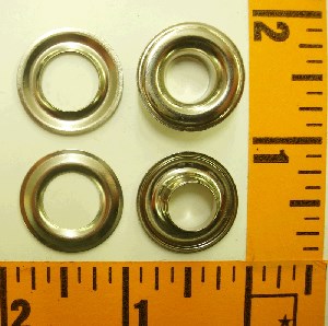 Nickel Plated Brass Grommet #2 3/8