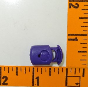 Generic Ellipse Cordlock Short Purple