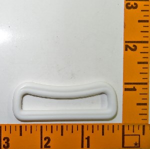 (LS) Generic Loop Lock Contoured White 2