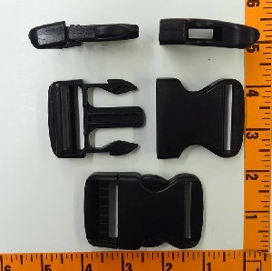 Generic Side Release Buckle Blk 1 1/2