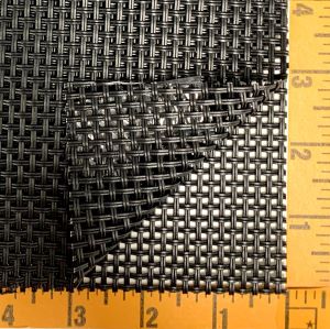 Vinyl Mesh Heavy Black