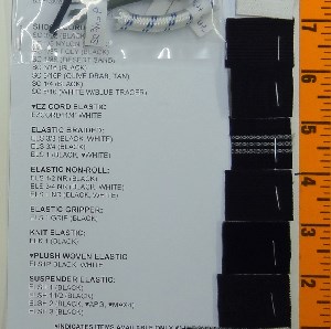 Elastics & Shock cord samples