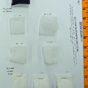 Insulation samples