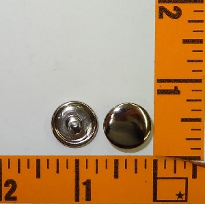 Steel Snaps Size 24 Cap Nickel Plated